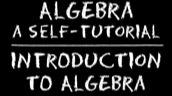 [Algebra: Introduction to Algebra]